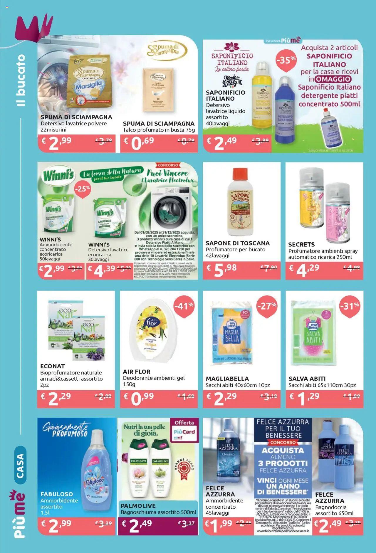 Volantino IperSoap del 06.10.2025 | Pagina: 4 | Prodotti: Deodorante, Ammorbidente, Detergente, Abiti