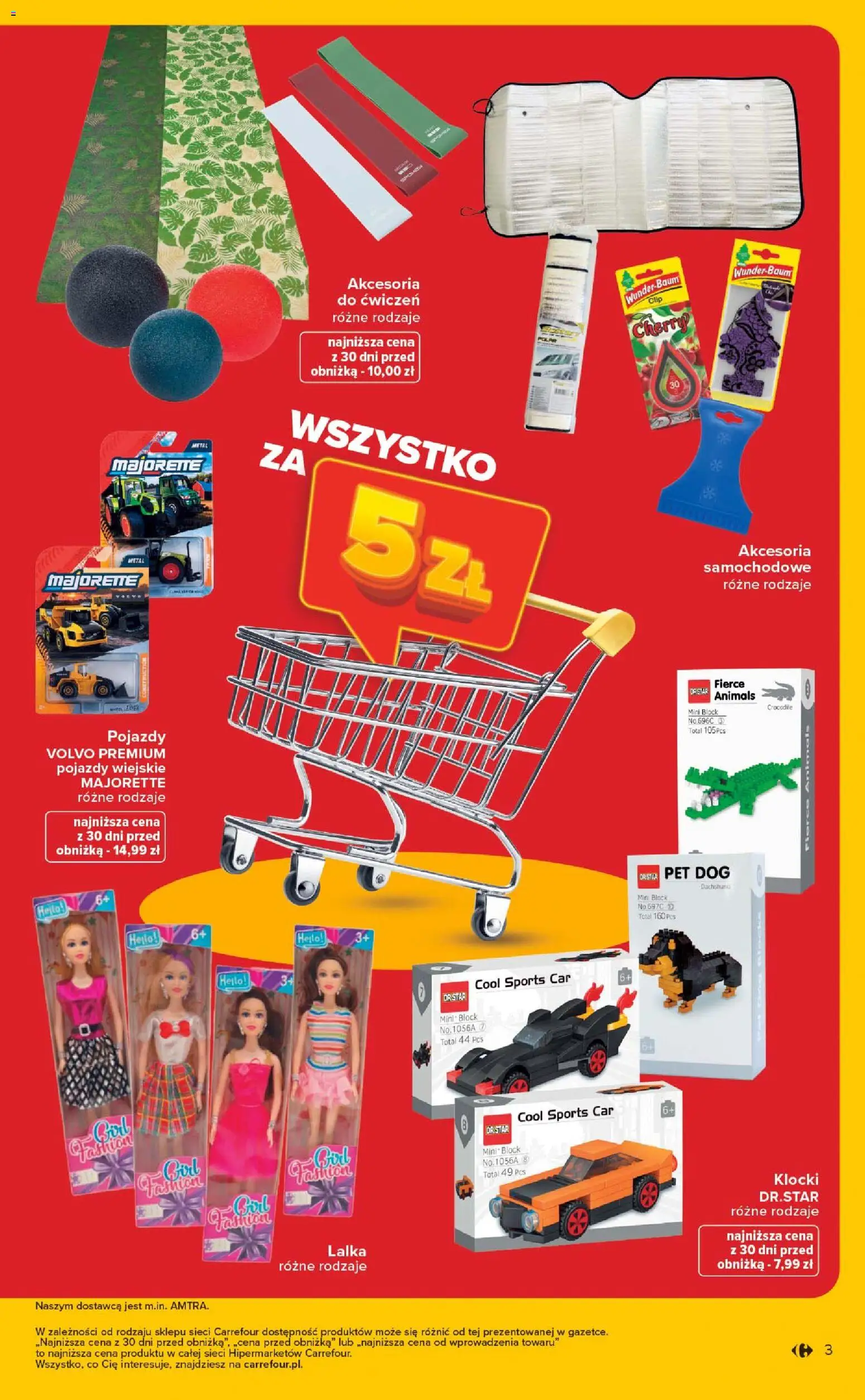 Carrefour Gazetka - Wyprzedaż od 05.01.2026 | Strona: 3 | Produkty: Lalka