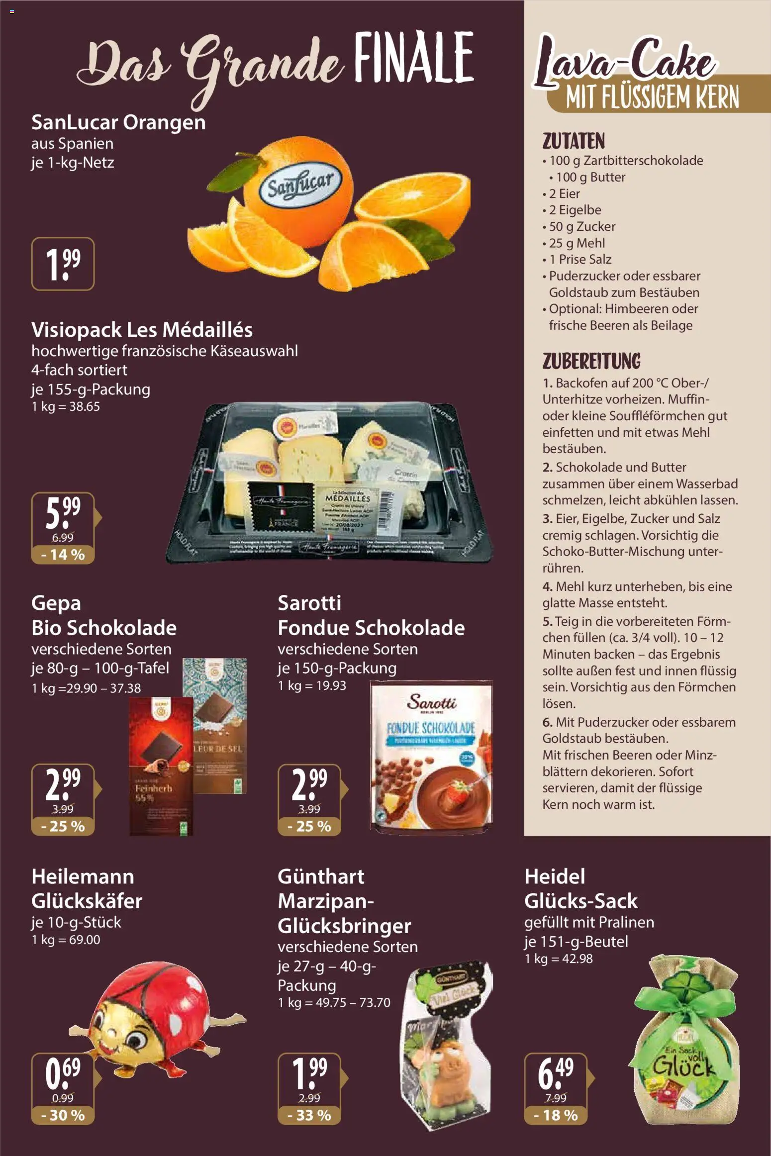 V-Markt - Feinkostbeilage 2025 – gültig ab 04.12.2025 | Seite: 15 | Produkte: Butter, Salz, Backofen, Fondue