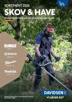 Davidsen - Skov og have gyldig fra 23.03.2026