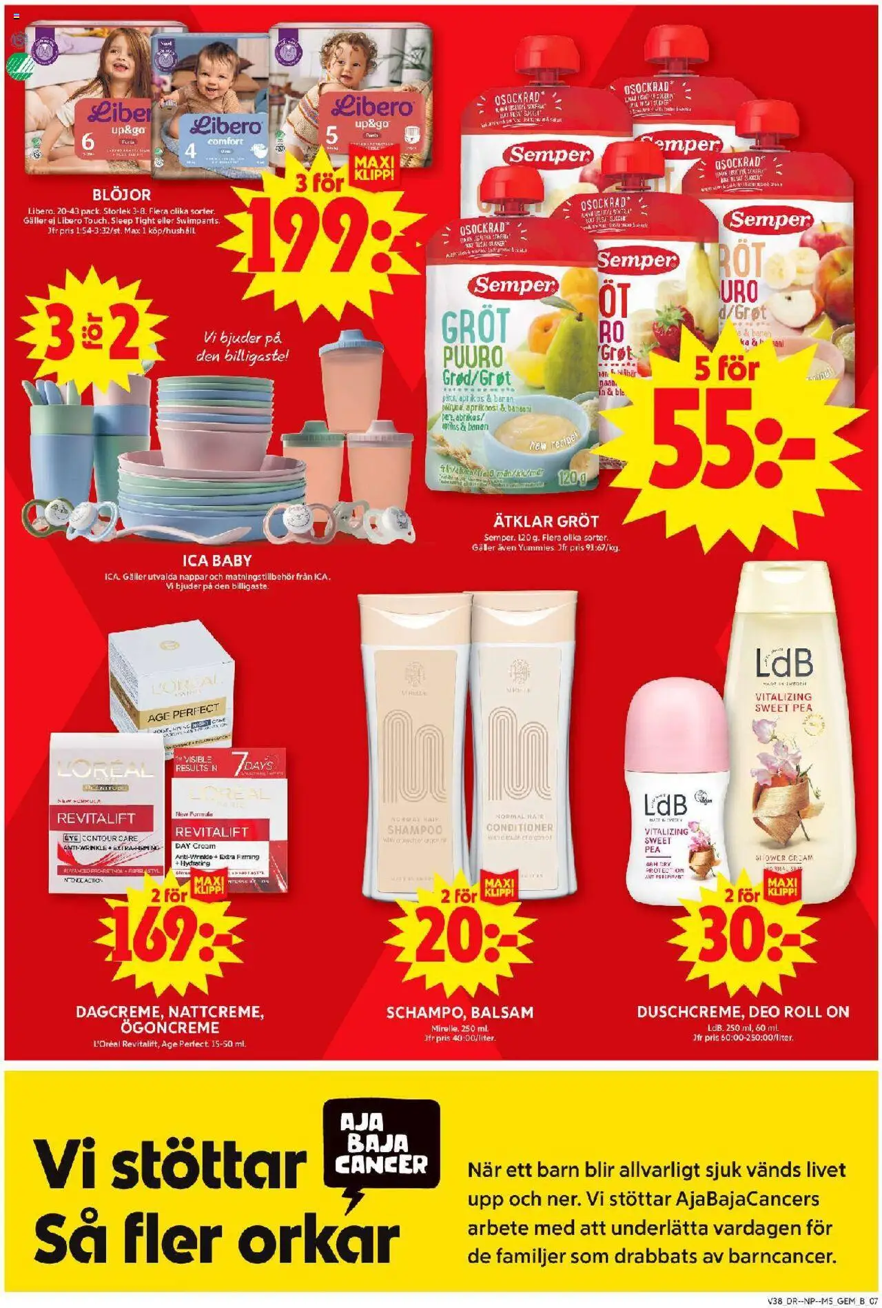 ICA Maxi reklamblad aktuell från 15.09.2025 | Sida: 9
