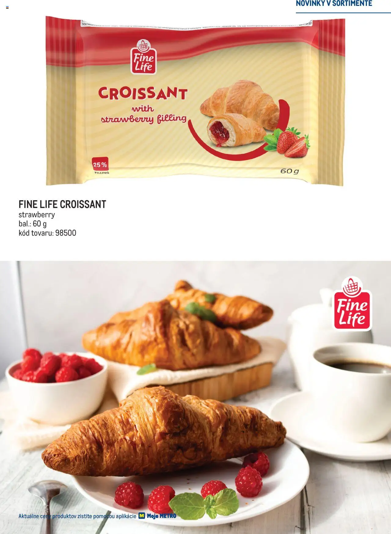 Nové Metro akcie – leták je platný od 08.10.2025 | Strana: 11 | Produkty: Croissant