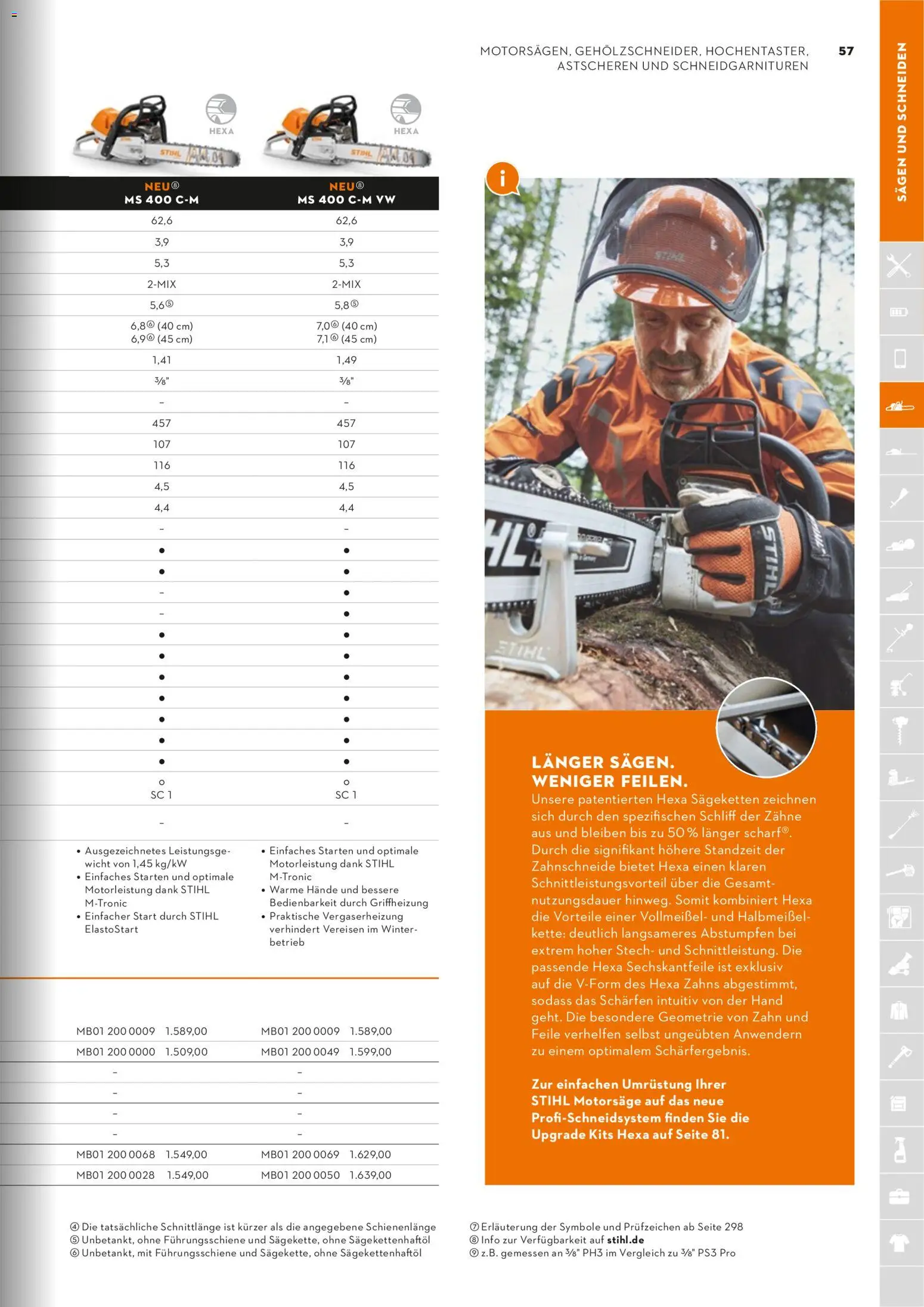 STIHL Katalog – gültig ab 01.01.2026 | Seite: 57