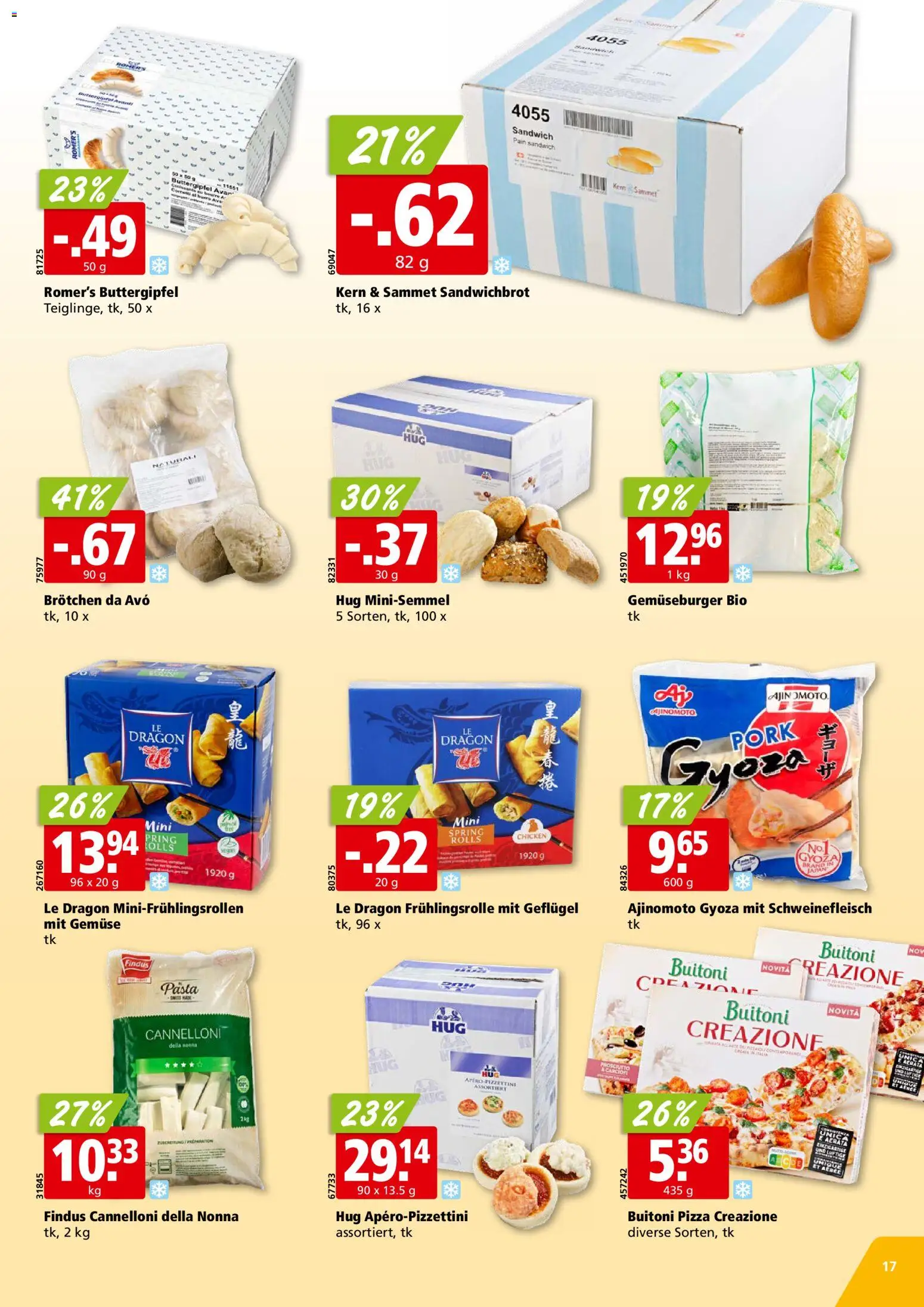 Aligro Aktionen – gültig ab 26.12.2025 | Seite: 17 | Produkte: Pizza, Schweinefleisch, Gemüse, Pasta