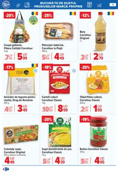 Ofertele Carrefour valabile de la 09.03.2026 | Pagină: 13 | Produse: Pătrunjel, Borș, Cartofi, Legume