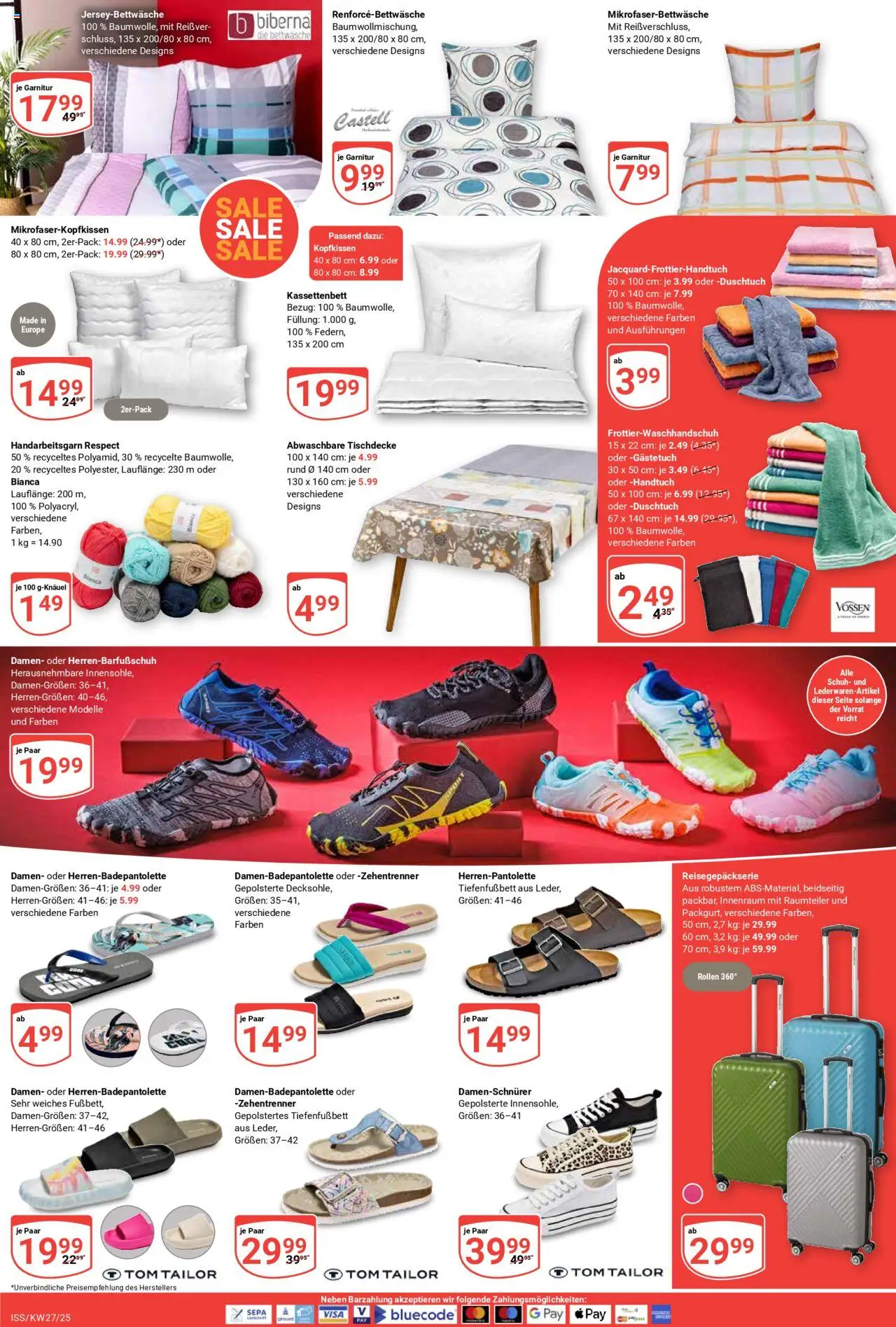 Globus Prospekt 	 - gültig ab dem 30.06.2025 | Seite: 21 | Produkte: Raumteiler, Bettwäsche, Kopfkissen
