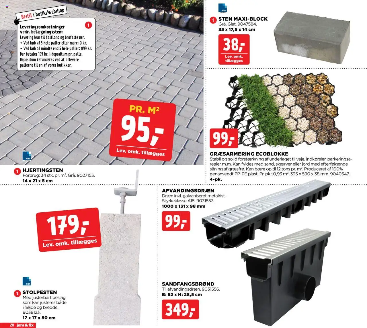 Jem & fix tilbudsavis – gyldig fra 05.10.2025 | Side: 28 | Produkter: Søm