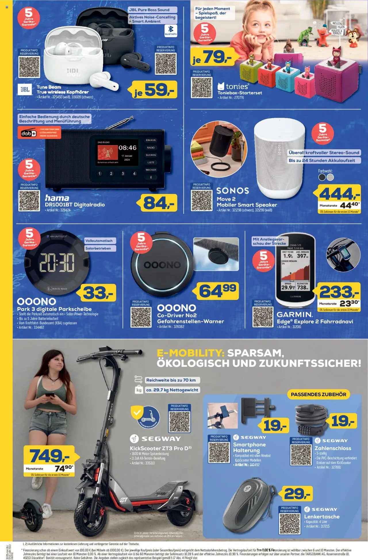 Euronics Prospekt Berlet - gültig ab dem 31.07.2025 | Seite: 4 | Produkte: Smartphone, Radio, Wecker, Kopfhörer