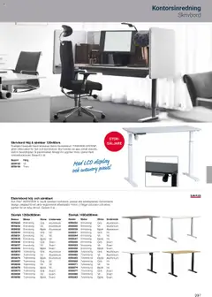 Office Depot - Kontorskatalog 2024   - Förhandsvisning av reklamblad från butik Office Depot aktuell från 15.02.2024 | Sida: 399 | Produkter: Skrivbord, Bord