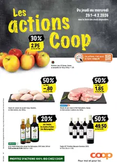 Coop - Les actions de la semaine ab 29.01.2026 gültig