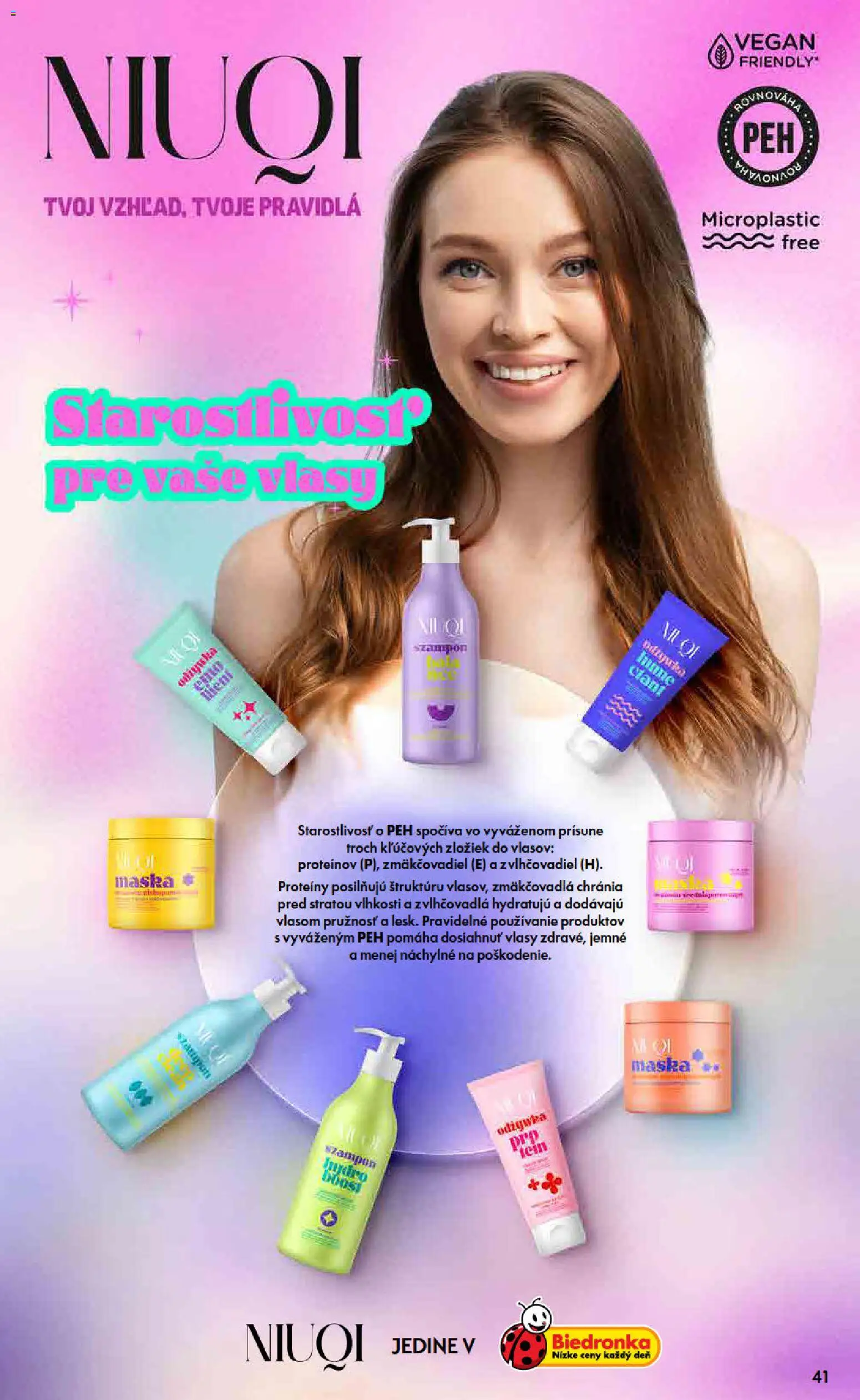 Nové Biedronka akcie – leták je platný od 02.01.2026 | Strana: 41 | Produkty: Maska