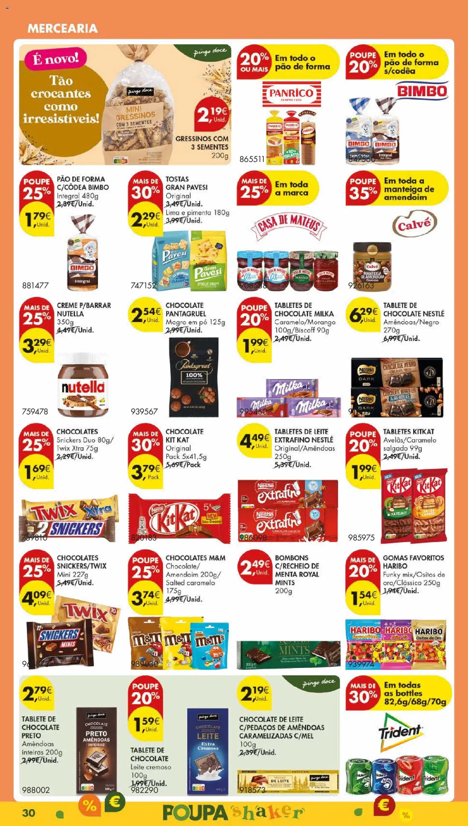 Pingo Doce - Black Friday │ válido de 18.11.2025 | Página: 32 | Produtos: Amêndoas, Chocolates, Chocolate, Creme