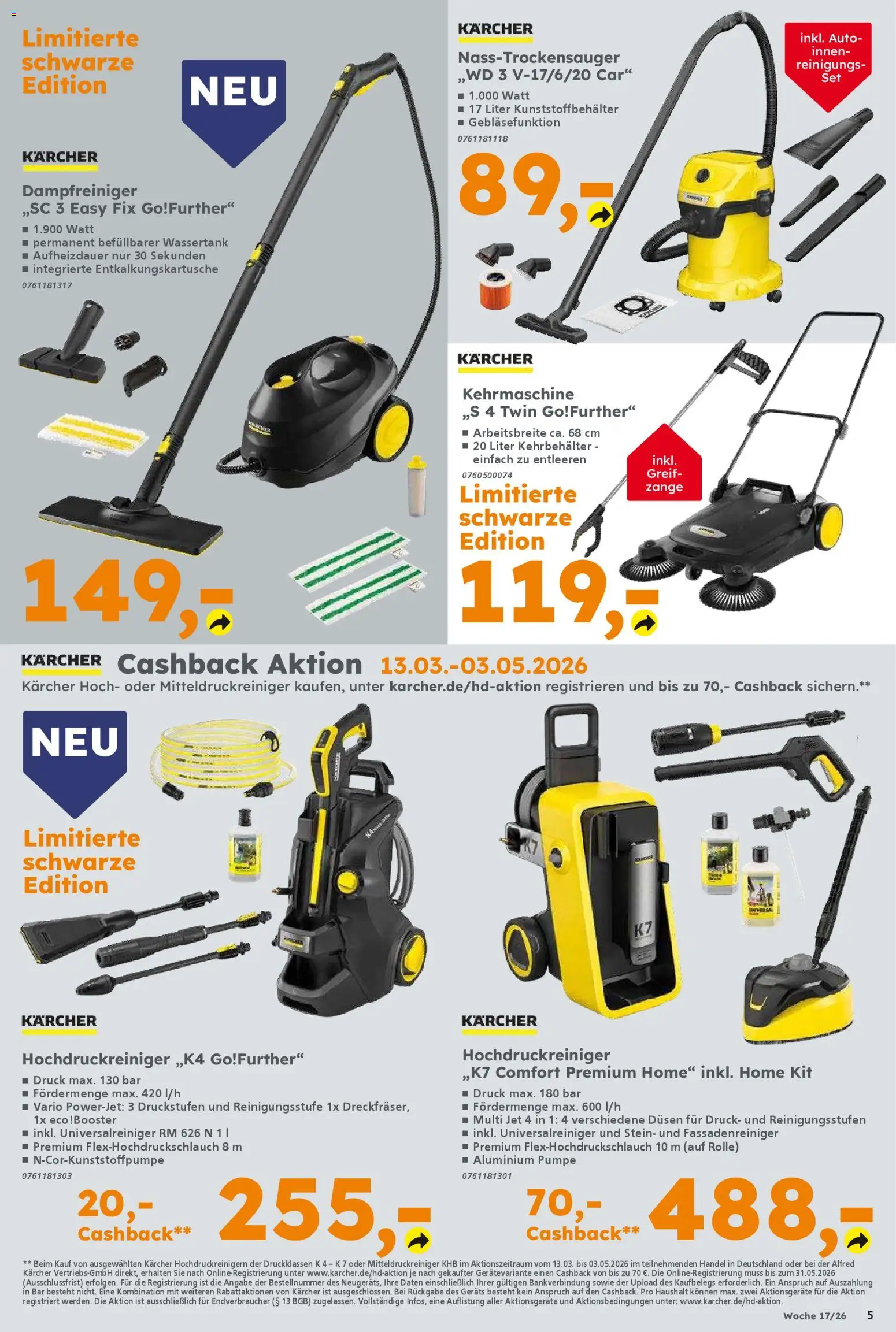 Globus Baumarkt Prospekt Berlin-Treptow	 – gültig ab 20.04.2026 | Seite: 5 | Produkte: Hochdruckreiniger