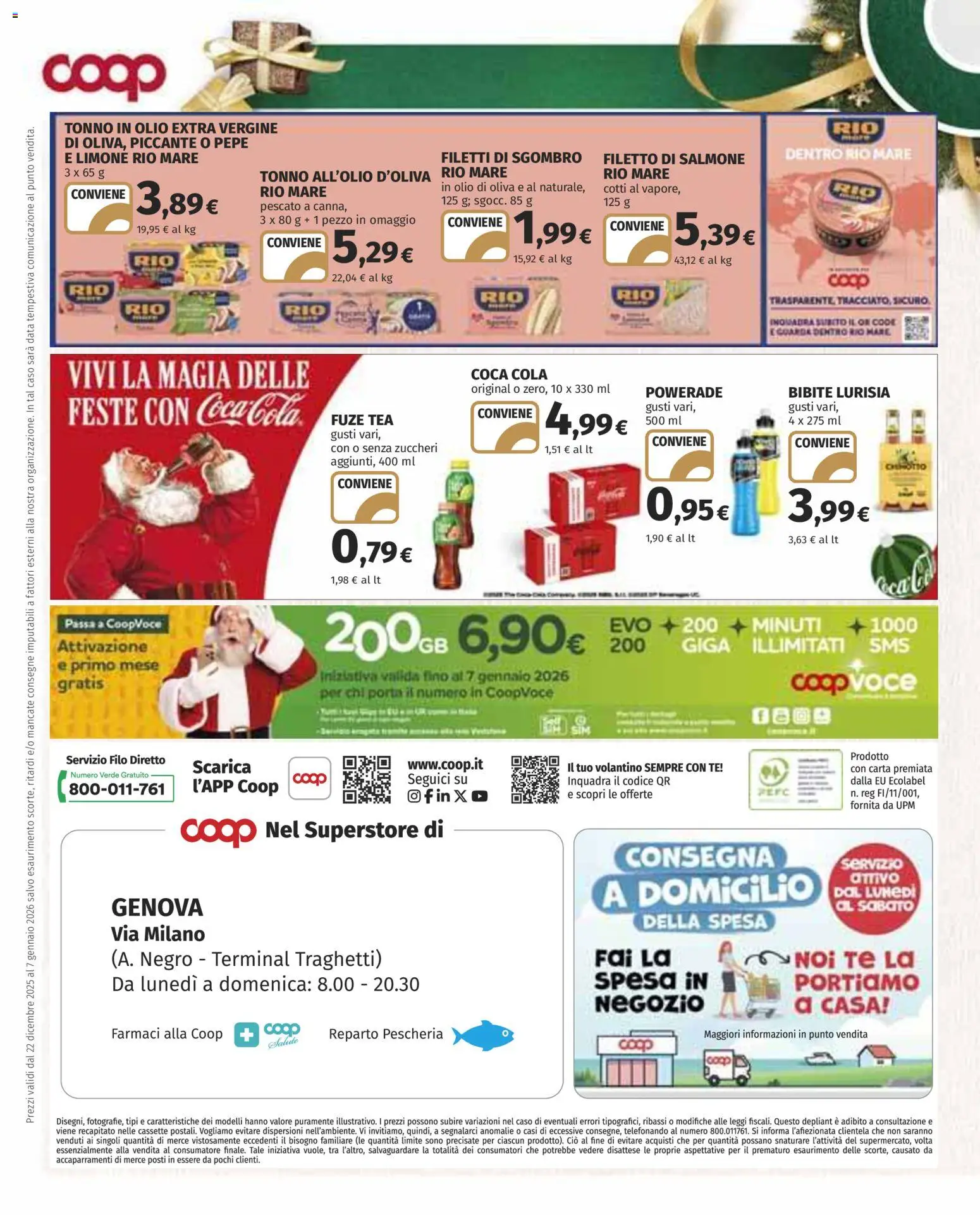 Volantino COOP del 22.12.2025 | Pagina: 34 | Prodotti: Pepe, Tonno, Bibite, Olio di Oliva