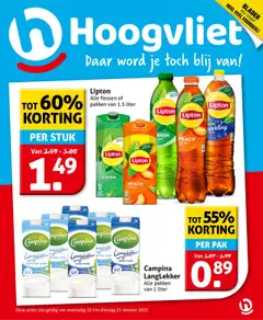 Hoogvliet - Folder - Voorbeeld van een folder van Hoogvliet, geldig van 15.10.2025