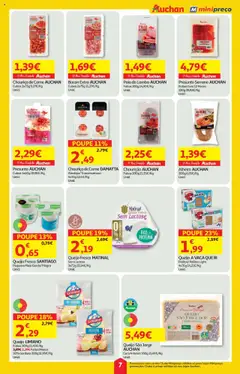 Pré-visualização Minipreço folheto válido de 09.10.2025 | Página: 7 | Produtos: Queijo, Lombo, Chouriço, Alheira