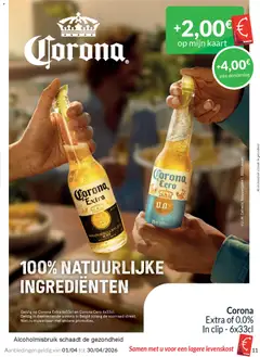 Intermarché -kaart - Voorbeeld van een folder van Intermarché, geldig van 01.04.2026 | Pagina: 11 | Producten: Kaart