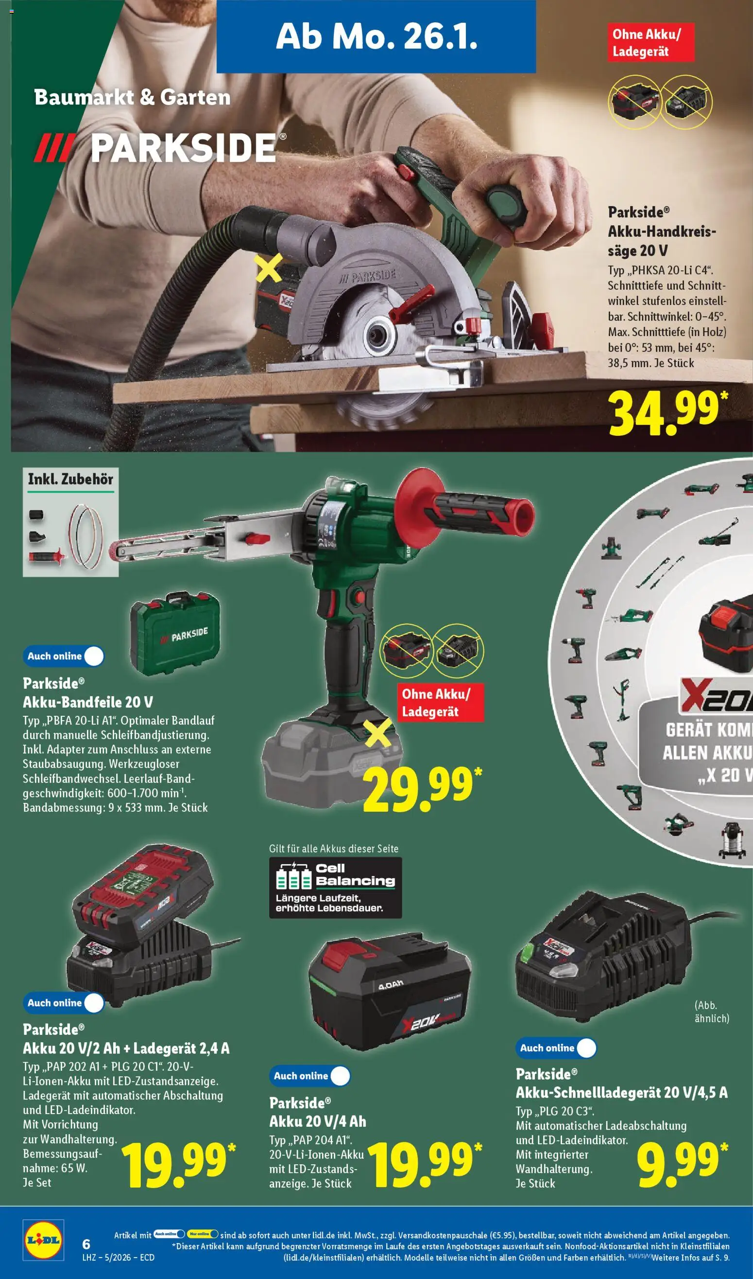Lidl - Prospekt – gültig ab 26.01.2026 | Seite: 24 | Produkte: Adapter, Ladegerät
