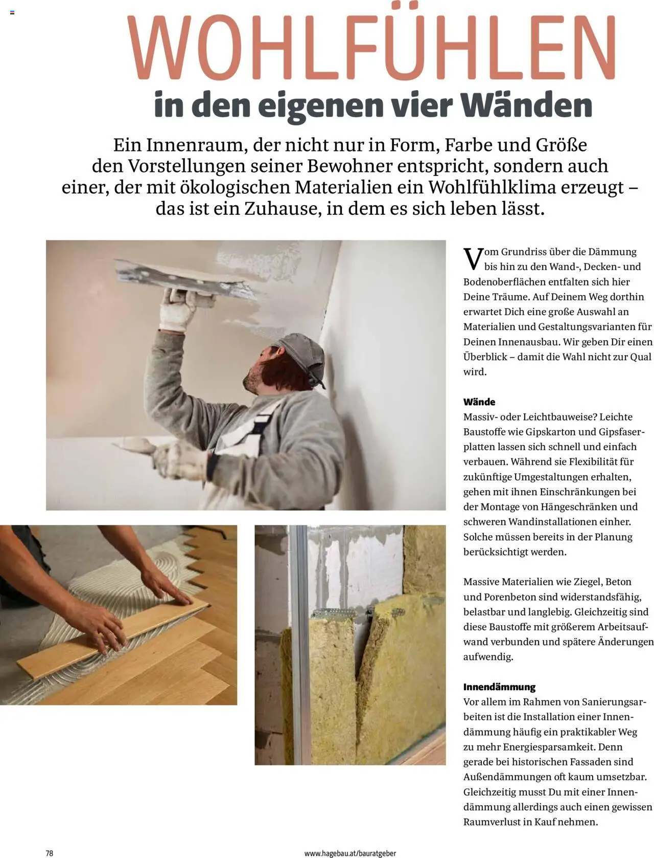Hagebau Katalog Baurategeber gültig ab 07.04.2025 | Seite: 78