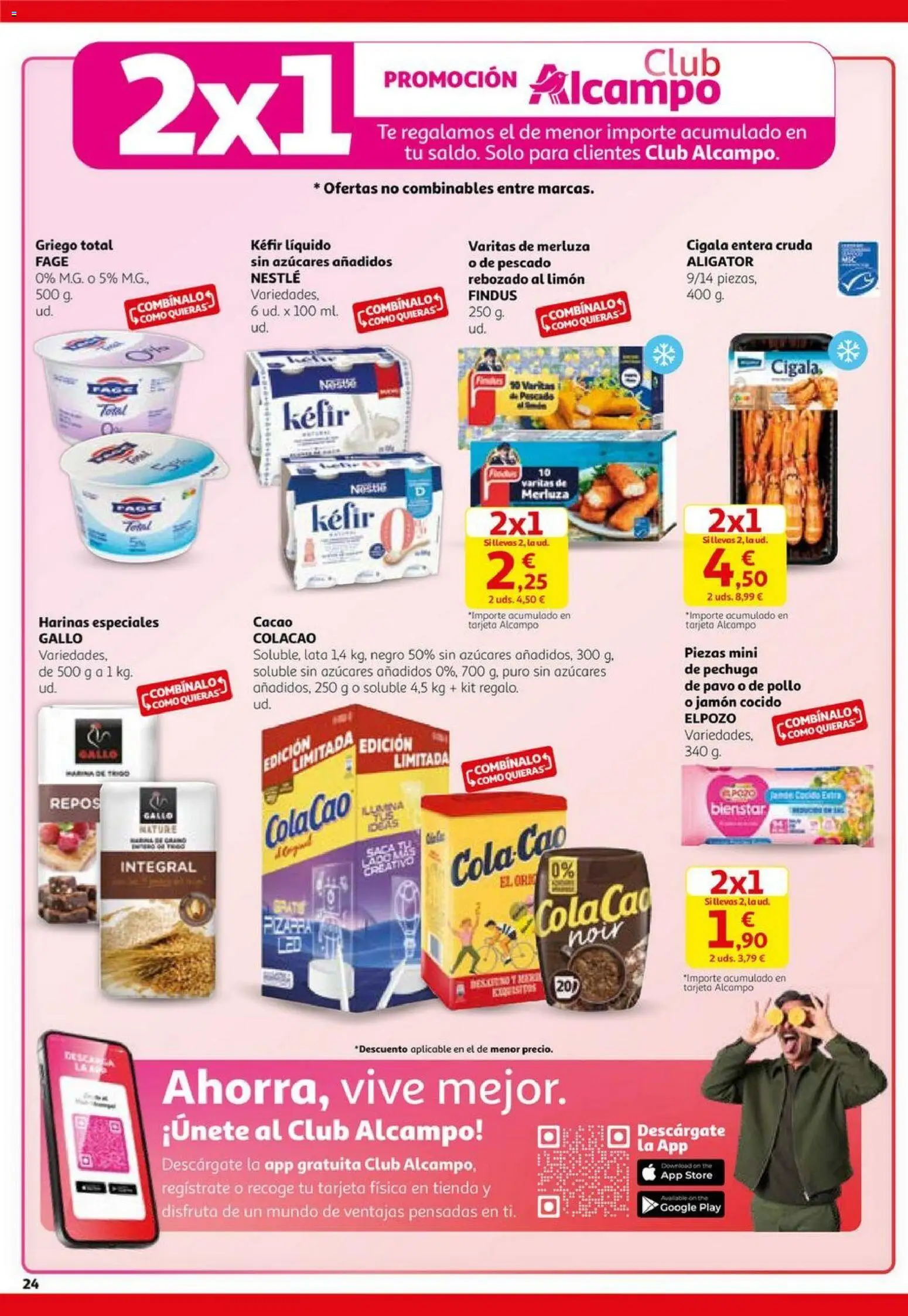 Alcampo - Black Friday  │ válido desde el 06.11.2025 | Página: 24 | Productos: Jamón, Jamón cocido, Pescado, Té
