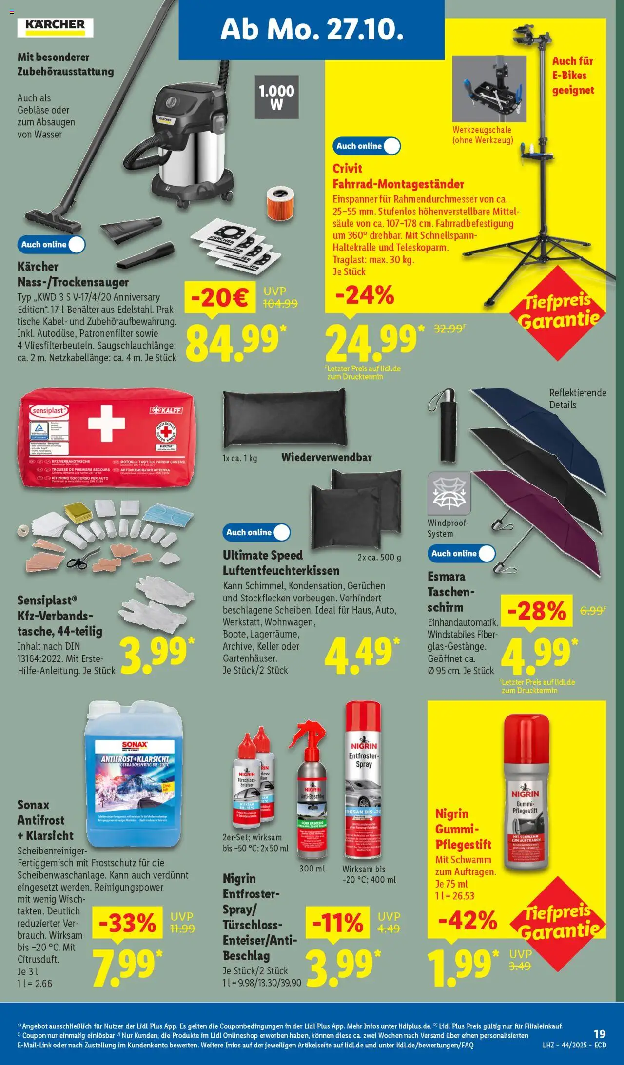 Lidl - Prospekt – gültig ab 27.10.2025 | Seite: 9 | Produkte: Kabel, Wasser
