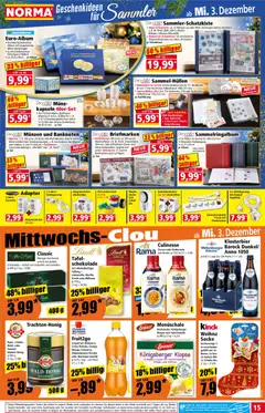 Norma - Cyber Week ab 01.12.2025 gültig | Seite: 15 | Produkte: Rama, Batterien, Limette, Lindt