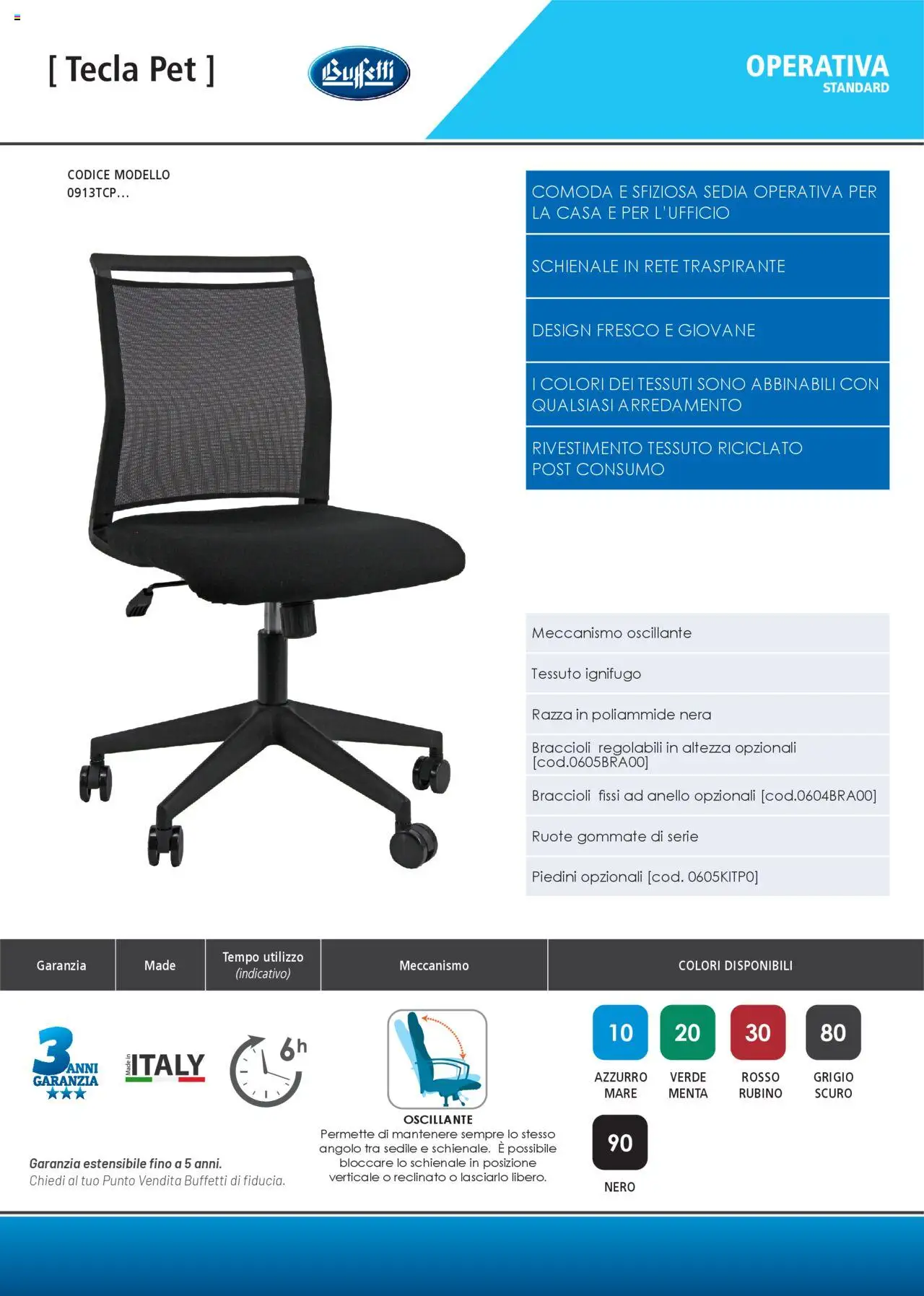 Volantino Buffetti del 28.06.2025 | Pagina: 55 | Prodotti: Braccioli, Anello, Menta, Sedia