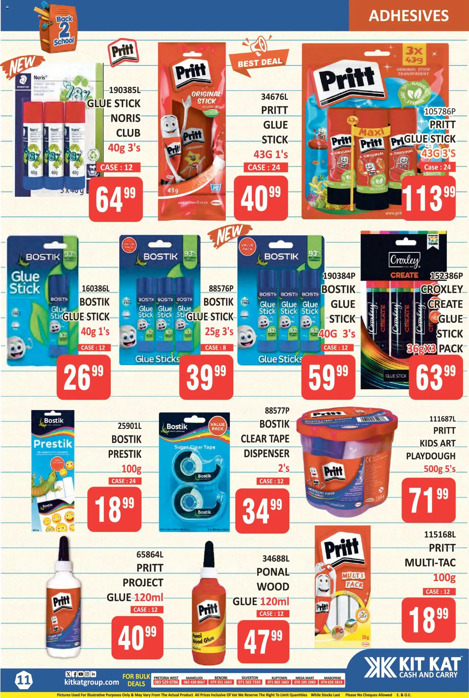 New KIT KAT Cash & Carry catalogue – valid from 02.11.2025 | Page: 11 | Products: Case, Art, Touca de banho, Tape