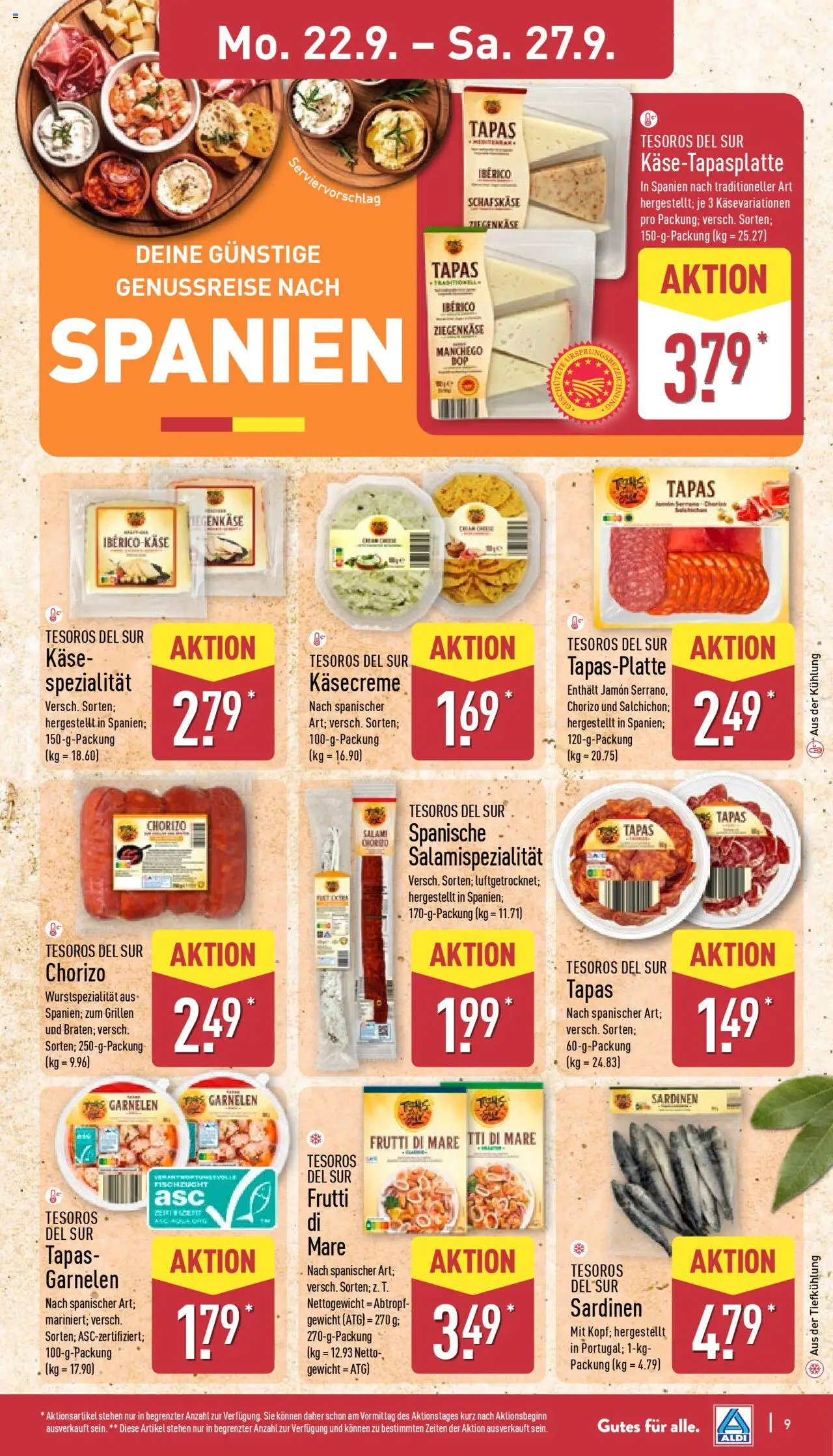 Aldi Prospekt 	 – gültig ab 22.09.2025 | Seite: 13