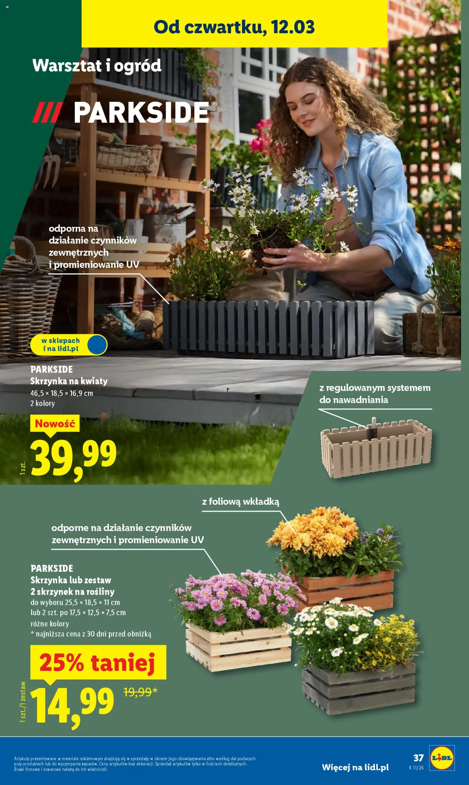 Lidl Katalog od 09.03.2026 | Strona: 47 | Produkty: Rosliny, Kwiaty