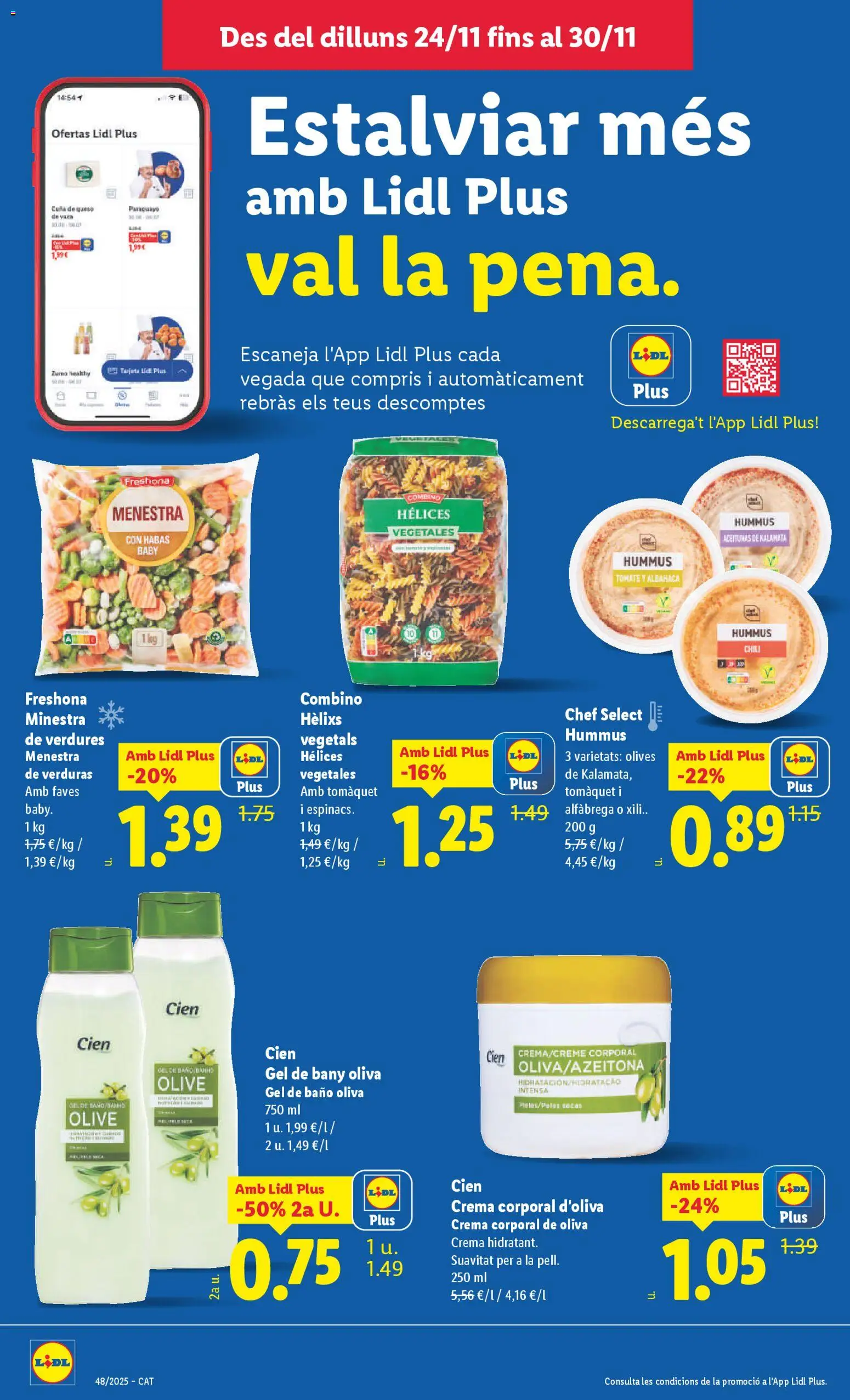 Lidl folleto │ válido desde el 24.11.2025 | Página: 12 | Productos: Queso, Ροζ πιπέρι, Crema, Cuna