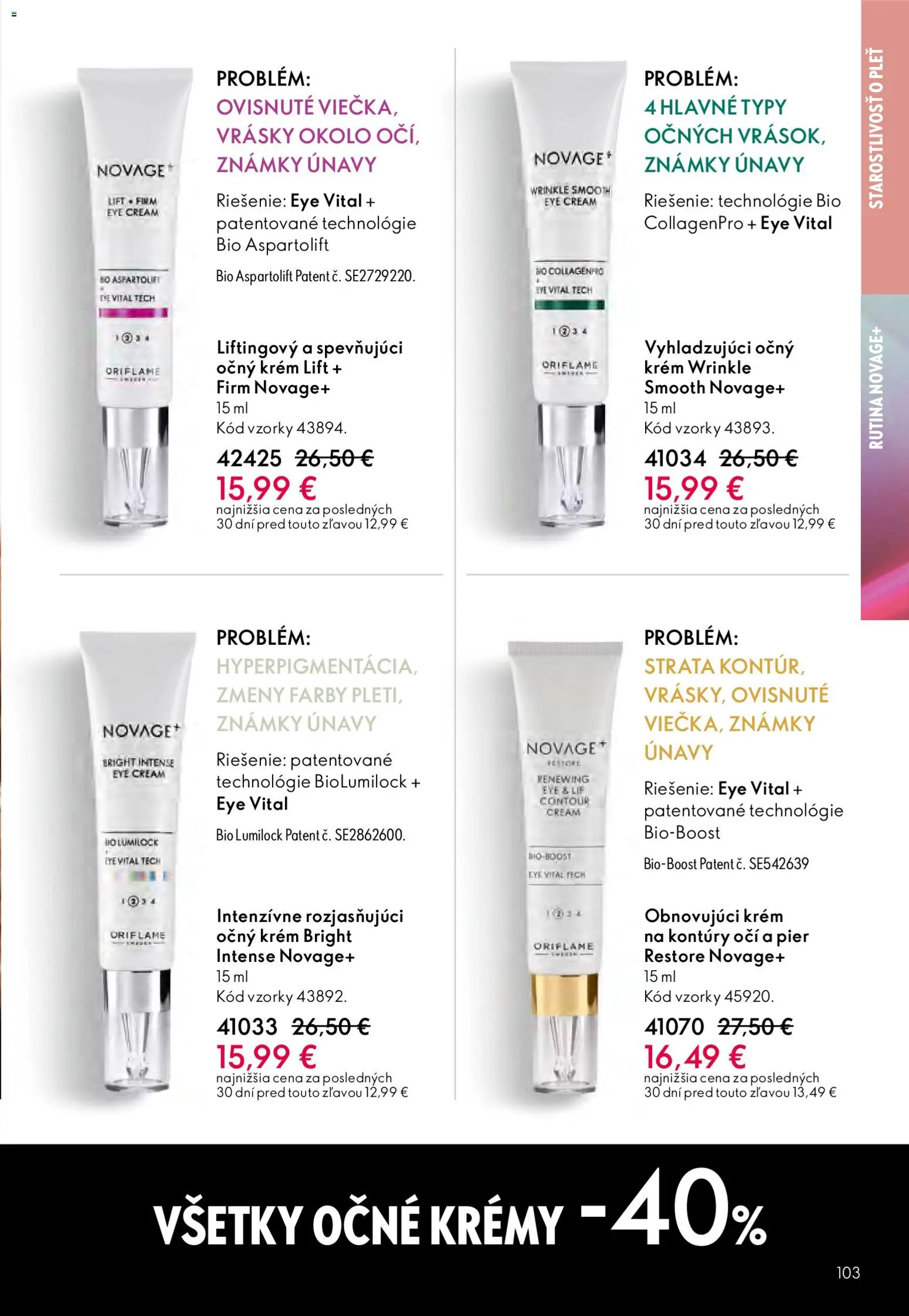 Nové Oriflame akcie – leták je platný od 06.05.2026 | Strana: 103 | Produkty: Krém