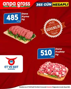 17.09.2025 tarihinden itibaren geçerli olan Anpa Gross kataloğu önizlemesi