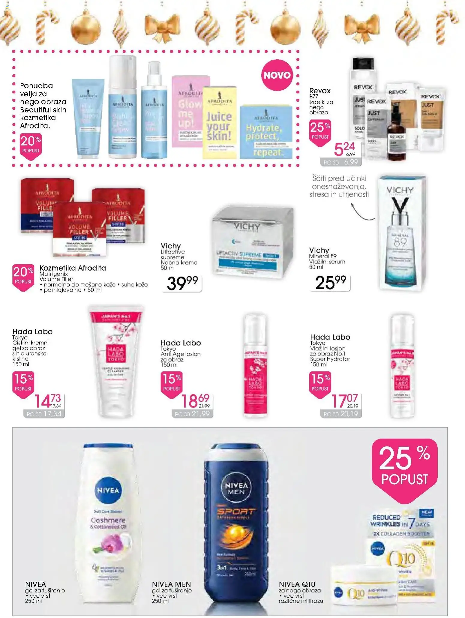 Novi Tuš drogerija katalog ponudbe – veljaven od 03.12.2025 | Stran: 38 | Izdelki: Krema, Gel za tusiranje