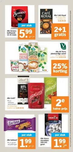 Alle AH Terra plantaardige zuivel, AH Terra plant-based dairy products, various types. - Voorbeeld van een folder van Albert Heijn, geldig van 09.03.2026 | Pagina: 20