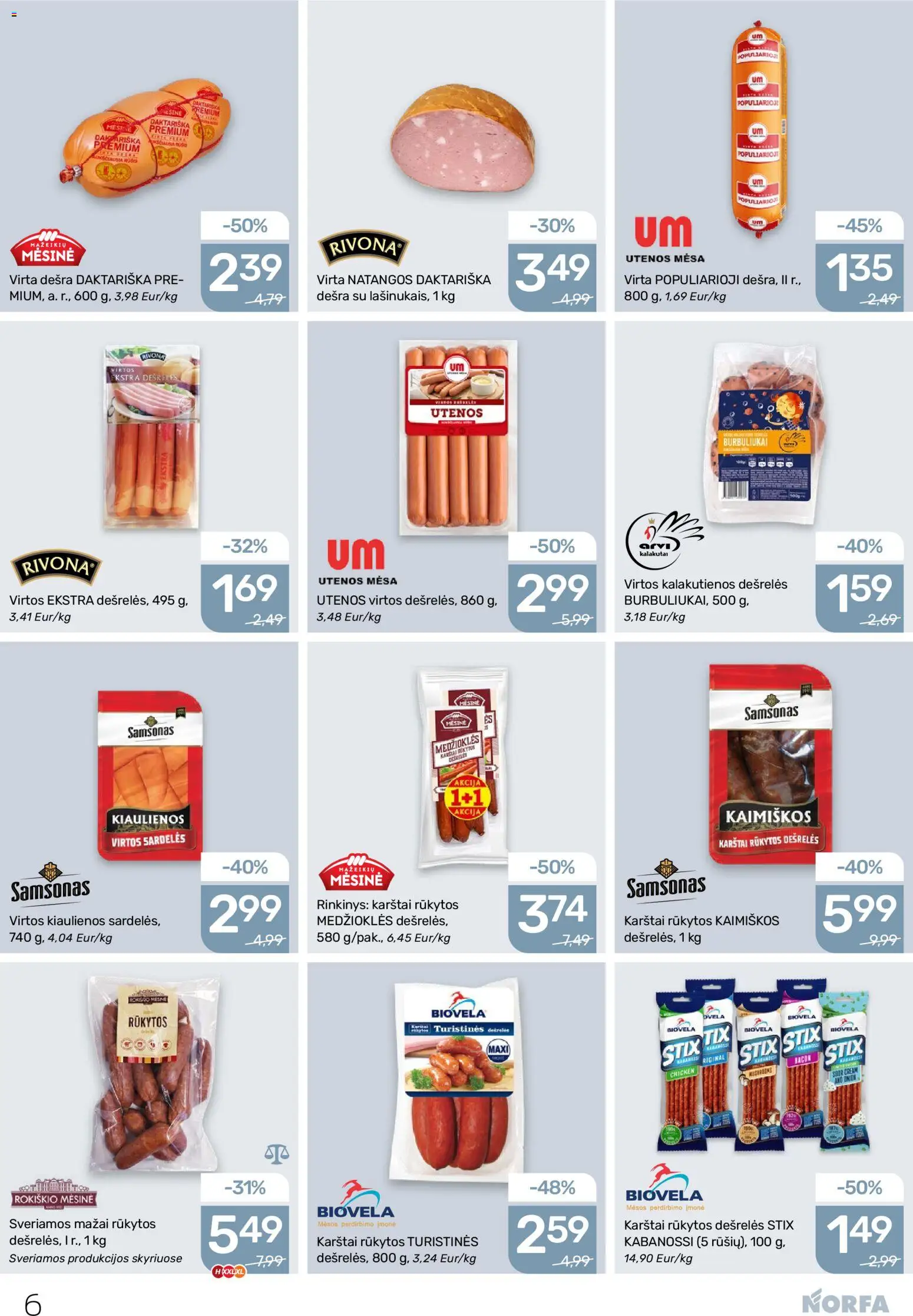 NORFA akcijos nuo 22.01.2026 | Puslapis: 6