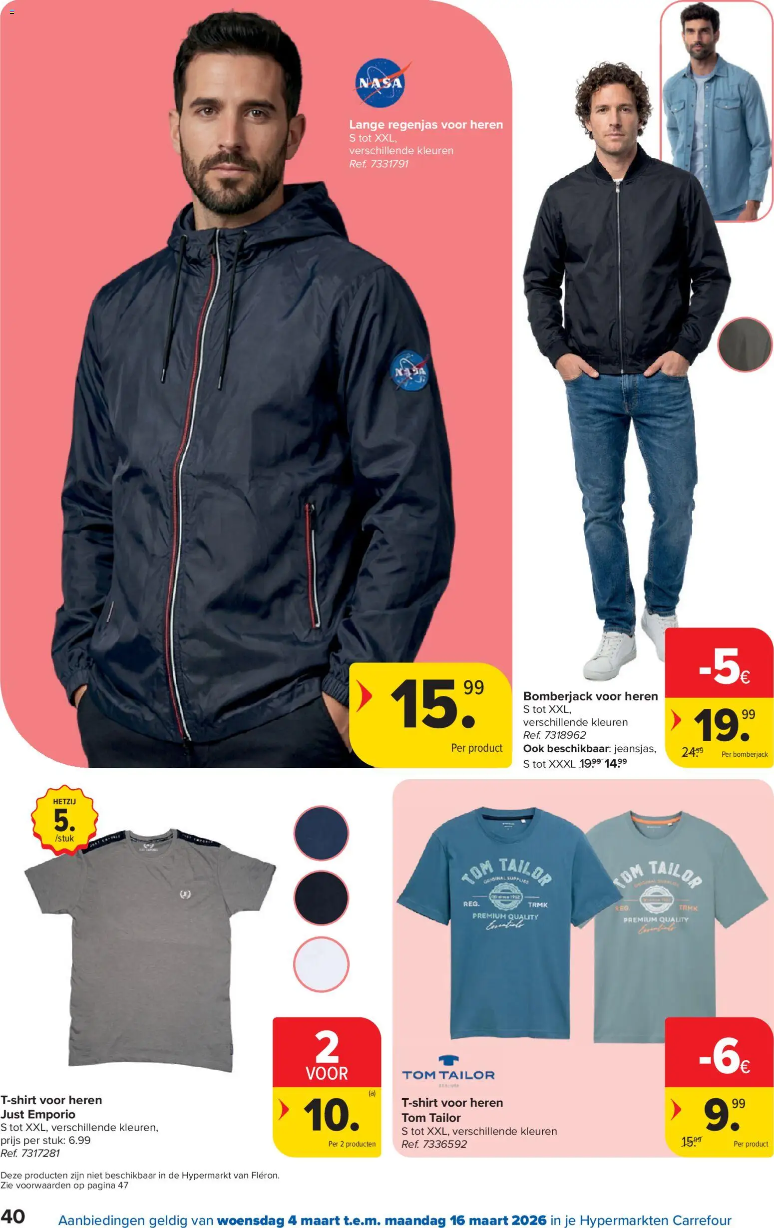 {H1} | Pagina: 40 | Producten: Regenjas