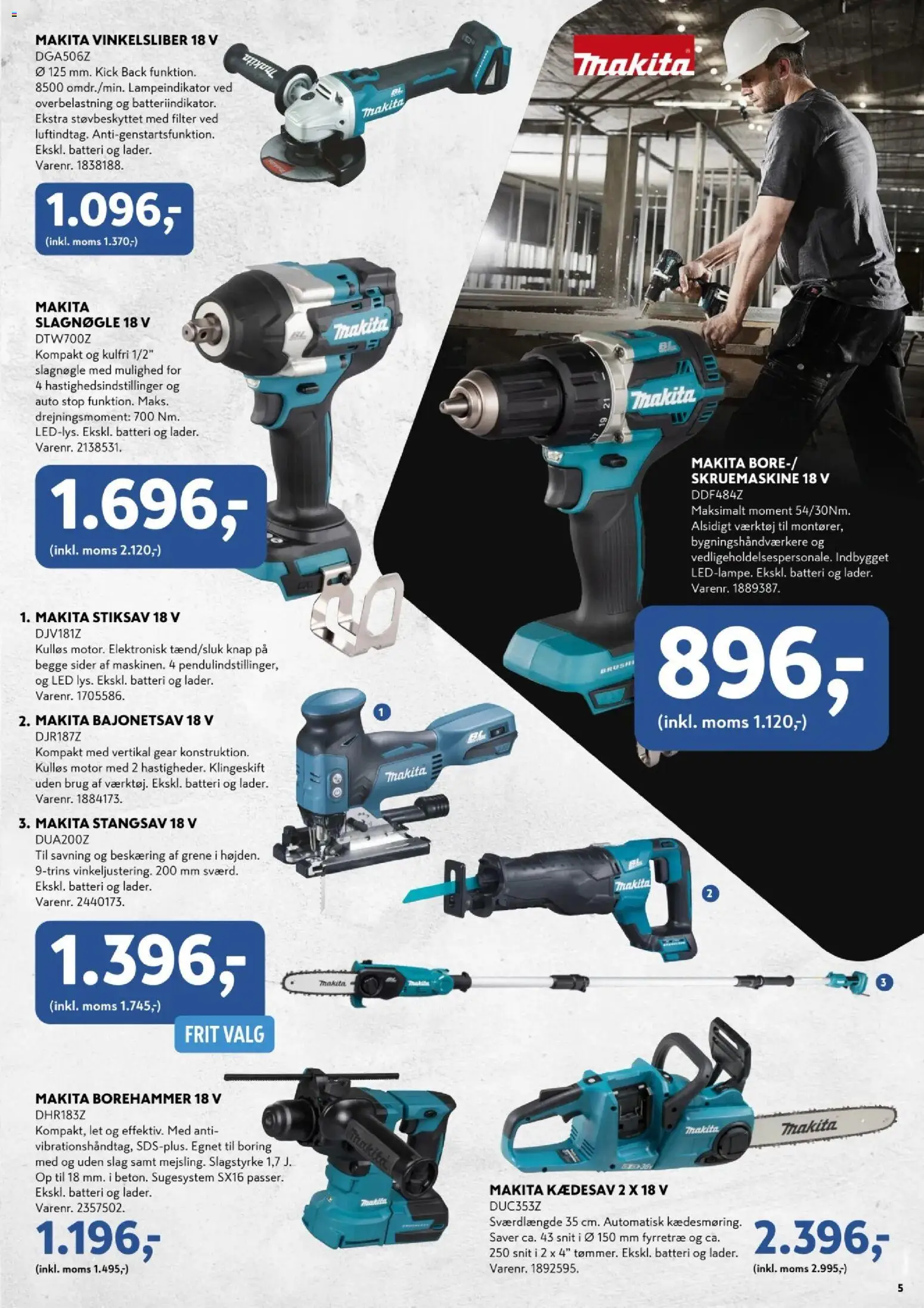 Davidsen tilbudsavis – gyldig fra 02.11.2025 | Side: 5 | Produkter: Batteri