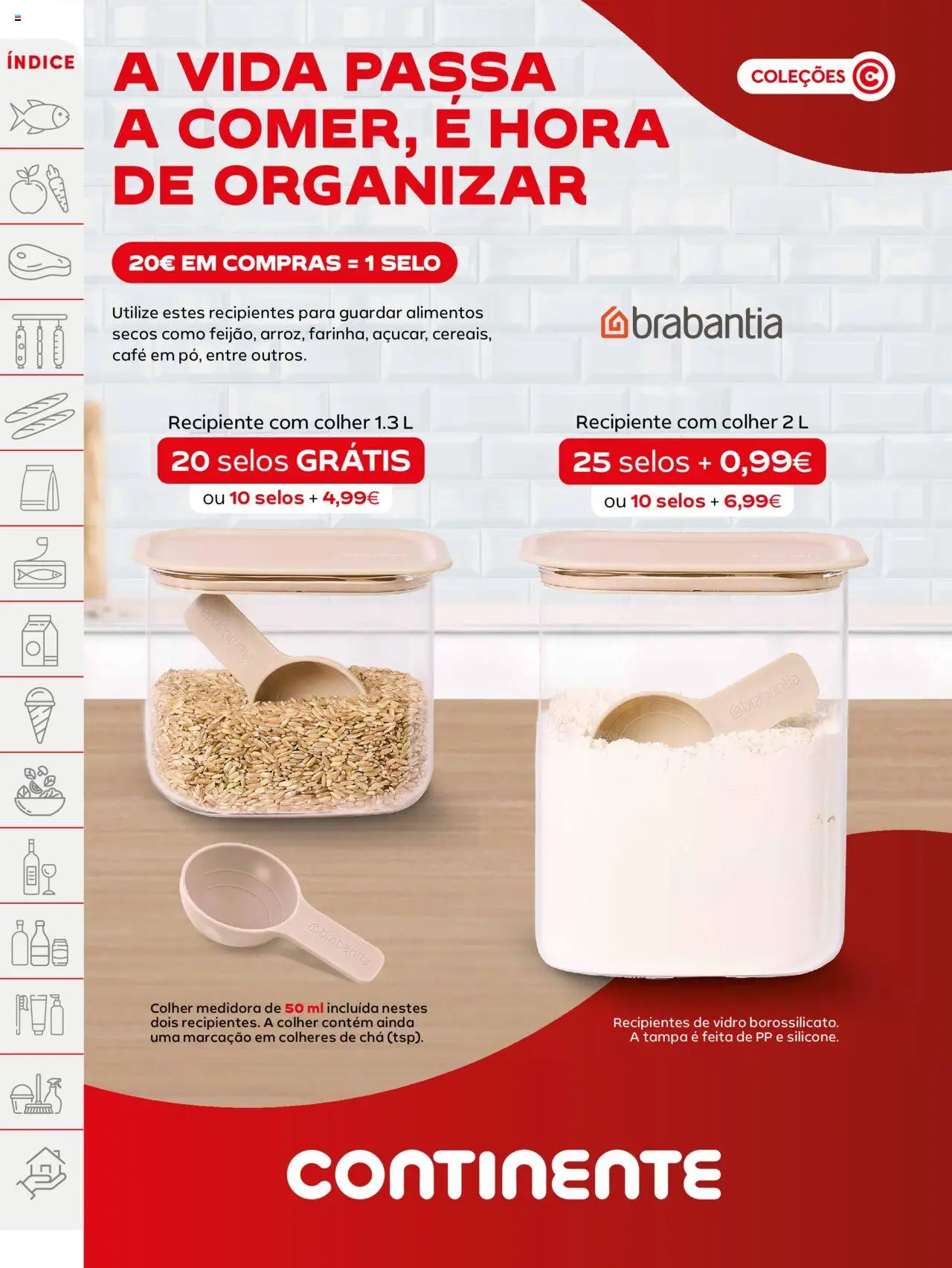 Continente folheto │ válido de 22.07.2025 | Página: 2 | Produtos: Café, Colher medidora, Chá, Colheres
