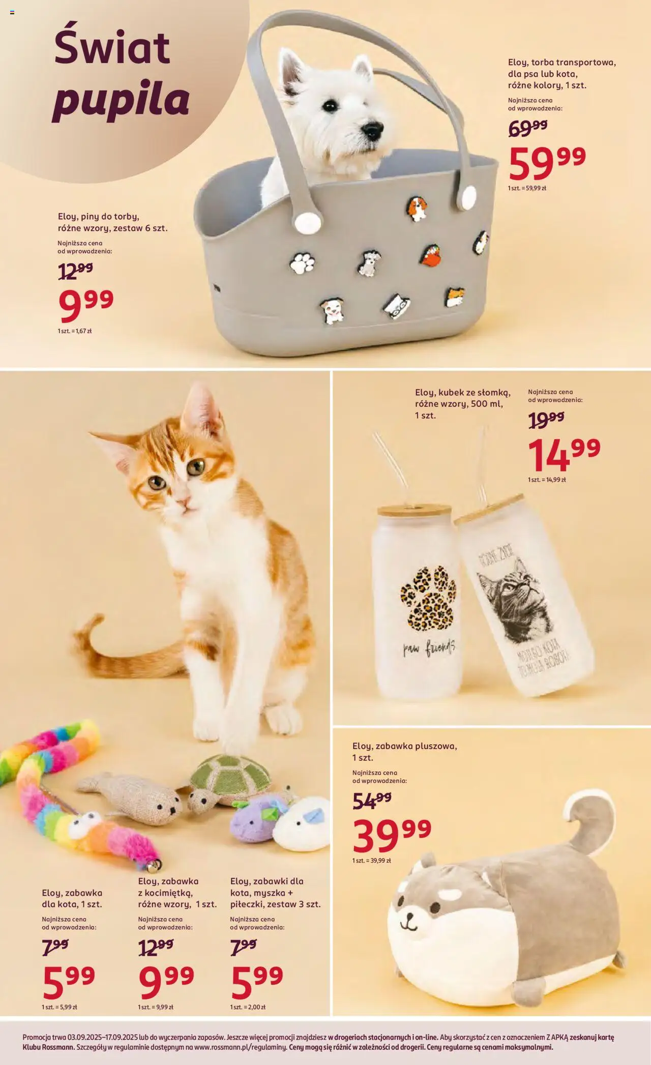 Rossmann Gazetka od 03.09.2025 | Strona: 15 | Produkty: Torba, Robot, Myszka
