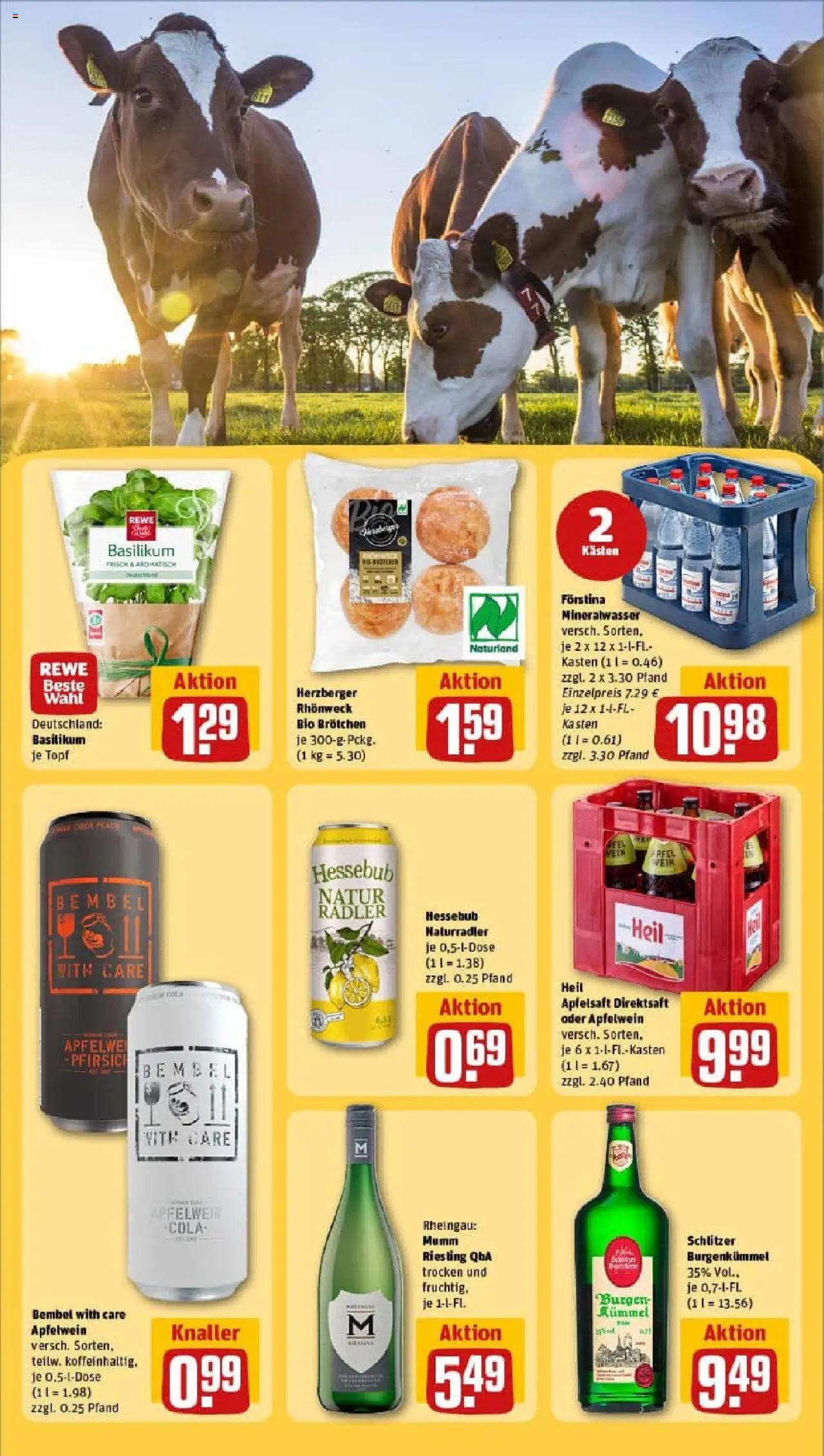 Rewe prospekt Frankenberg (Eder)	 - gültig ab dem 29.06.2025 | Seite: 27 | Produkte: Cola, Mineralwasser, Apple, Pfirsich