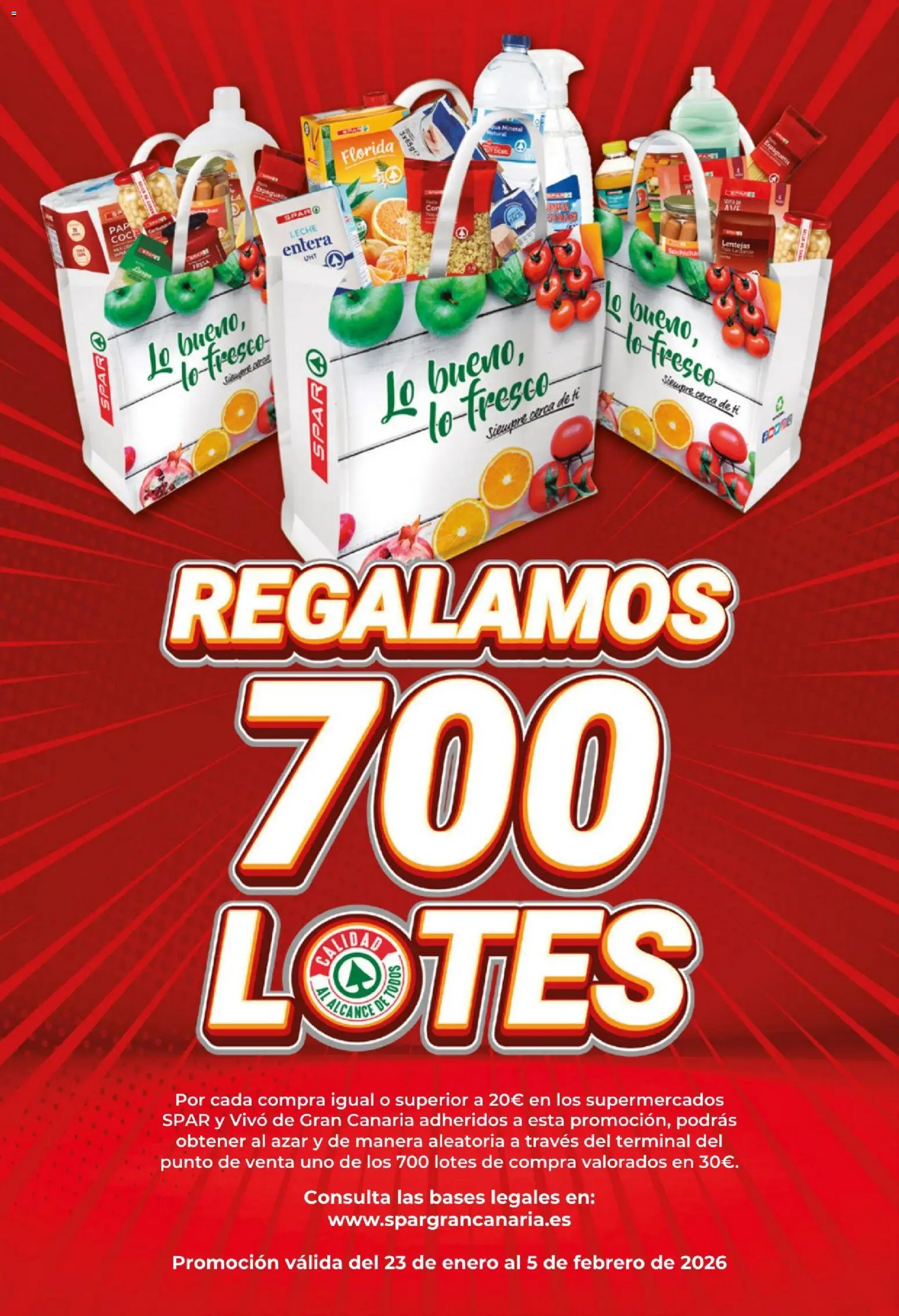 Spar - folleto │ válido desde el 23.01.2026 | Página: 2 | Productos: Leche entera, Leche