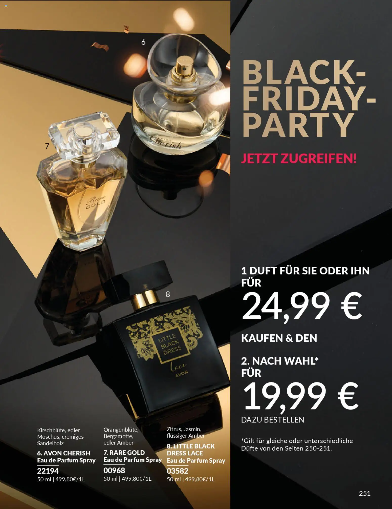 Avon - Black Friday – gültig ab 01.11.2025 | Seite: 253 | Produkte: Parfüm, Duft, Eau de Parfum