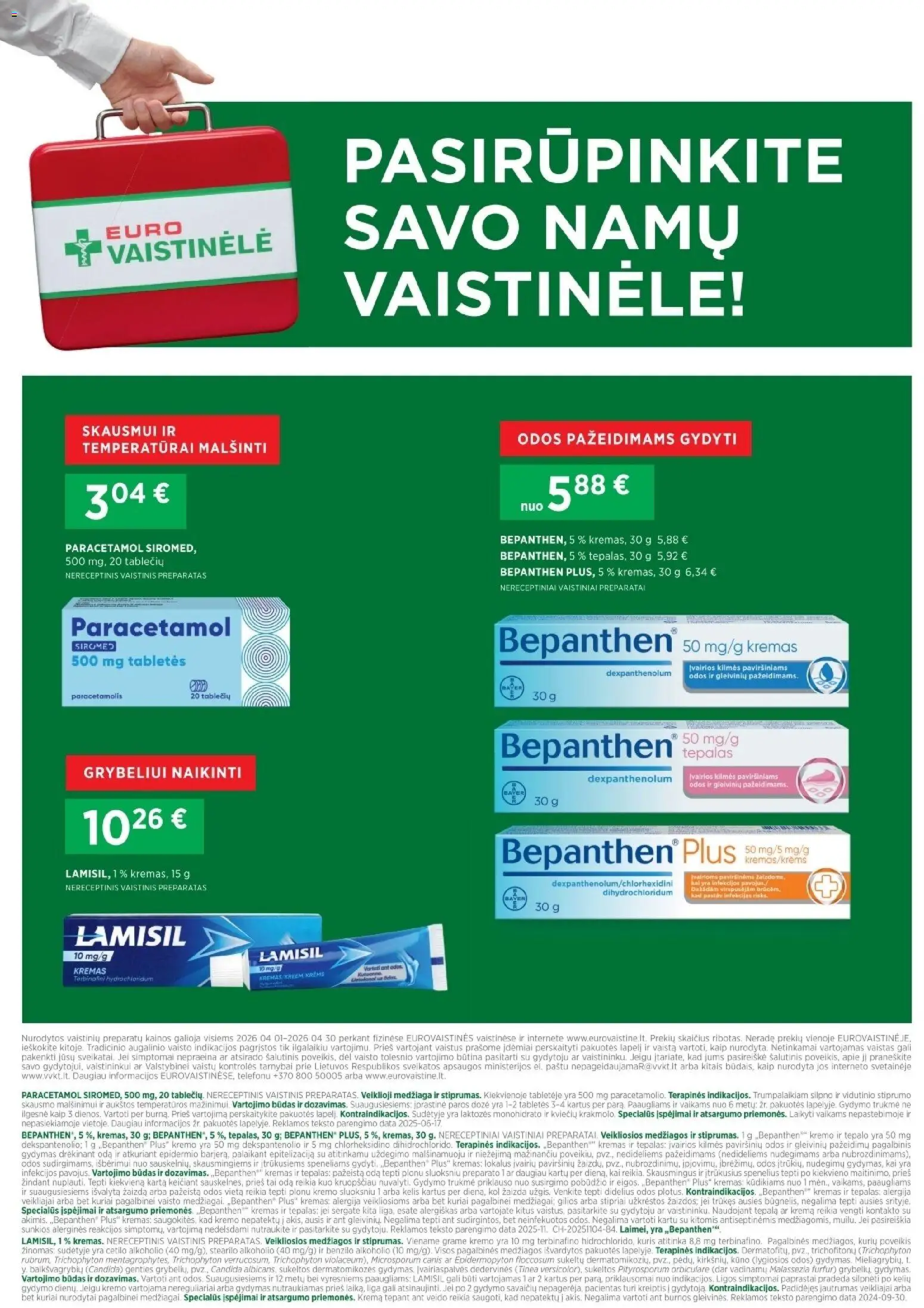EUROVAISTINĖ akcijos nuo 31.03.2026 | Puslapis: 8 | Prekių: Kremas