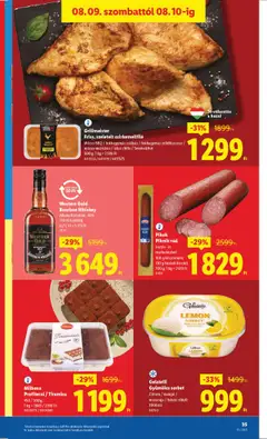 Lidl akciós ujság - amely érvényes a következő dátumtól: 07.08.2025 | Oldal: 35