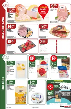 Pré-visualização Intermarché folheto válido de 15.01.2026 | Página: 18 | Produtos: Frango, Queijo, Presunto, Chouriço