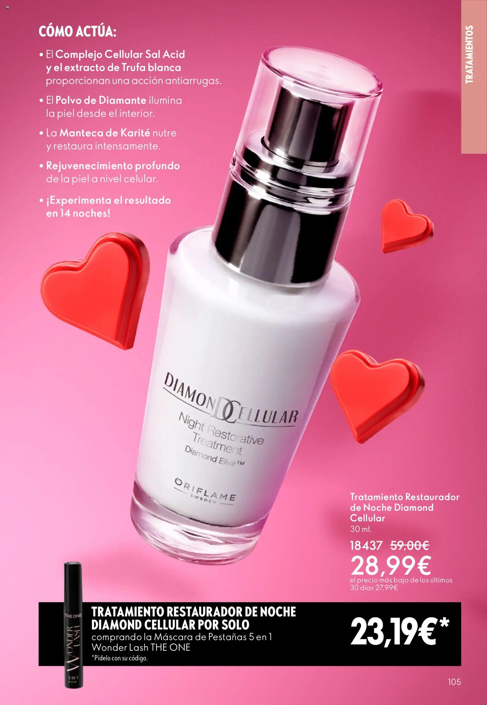 Oriflame - Catálogo Campaña 2 │ válido desde el 28.01.2026 | Página: 105 | Productos: Polvo, Manteca, Γάλα σε σκόνη, Máscara de pestañas