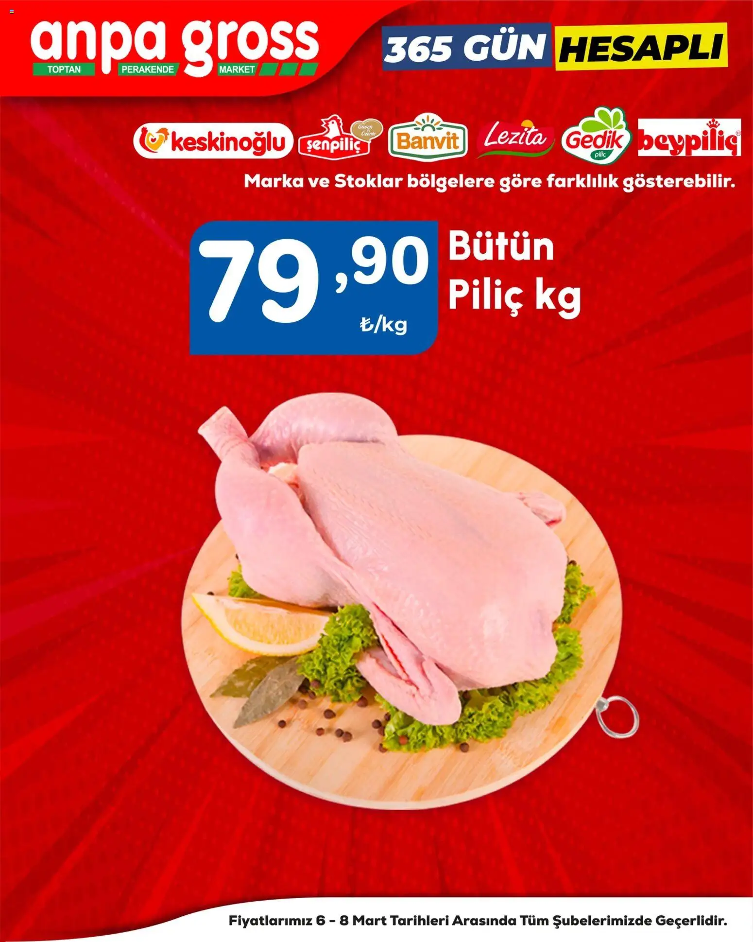 Anpa Gross - Kasap - 06.03.2026 tarihinden itibaren geçerlidir | Sayfa: 4 | Ürünler: Piliç