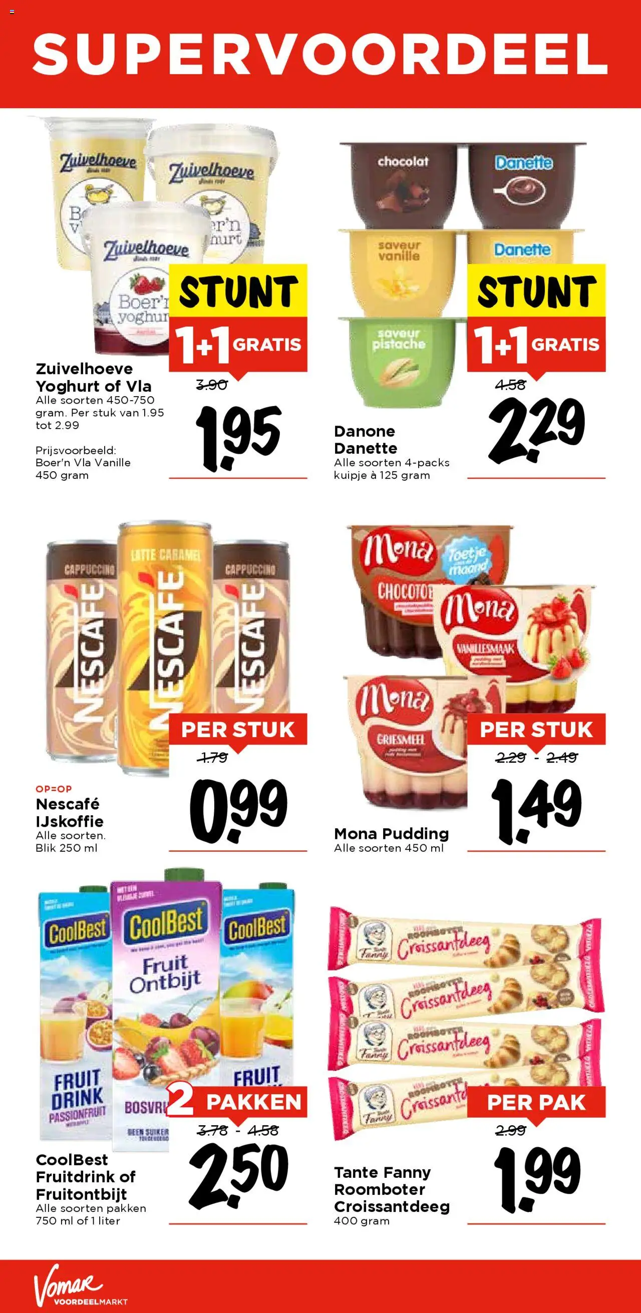 {H1} | Pagina: 26 | Producten: Waffelini, Pudding, Pavilon, Fruit