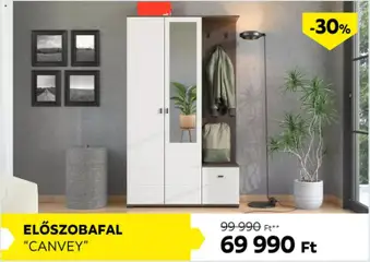 Möbelix akciós újság - amely érvényes a következő dátumtól: 02.04.2026 | Oldal: 8 | Termékek: Előszobafal